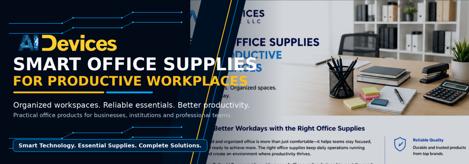 Why Quality Office Supplies Matter for Productive Workplaces