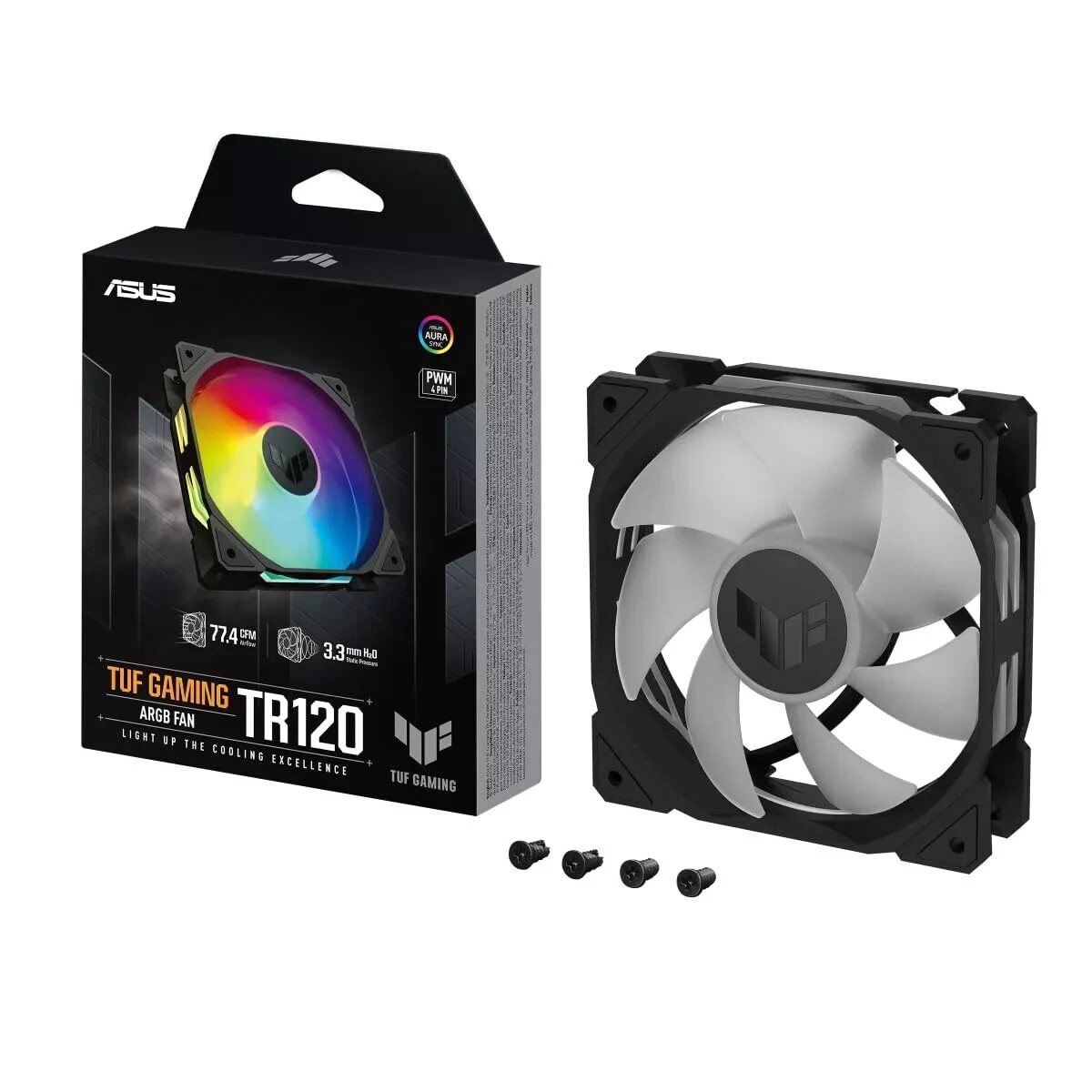 TUF TR120 FAN RVRS BLK 3in1