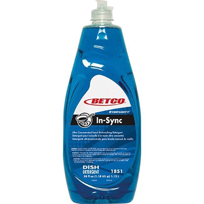 Betco Corporation Dishwashing Liquid Blue BET1851B900