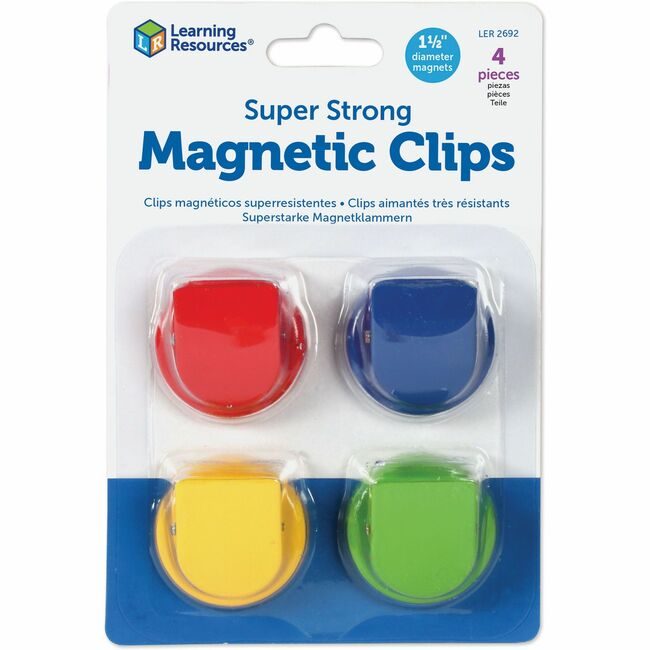 Learning Resources Clips Super Strength 4PC LRNLER2692