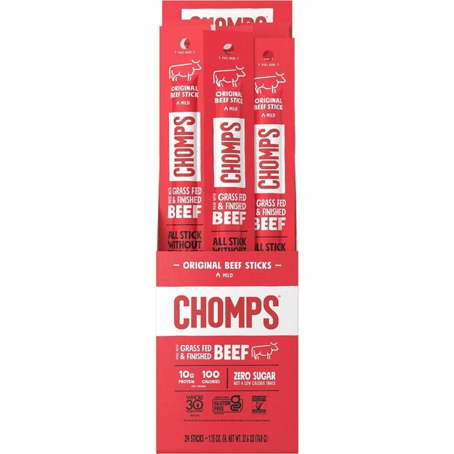 CHOMPS Beefstick Organizer 1.15OZ 24PK CHSCO24