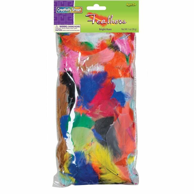 Pacon Corporation Feather Bright-Hue Bag 1OZ PAC4502