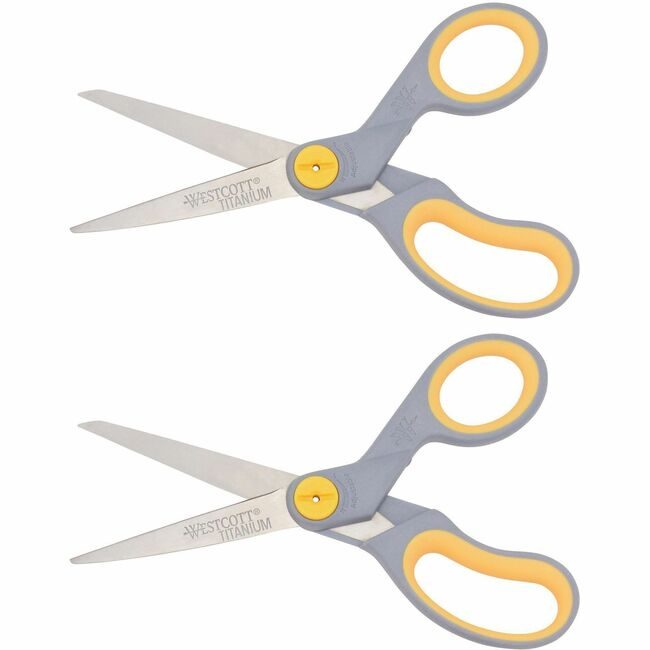 Westcott / Acme United Acme United Corporation Westcott / Scissors Ti Straight 8" 2 Pack ACM13901