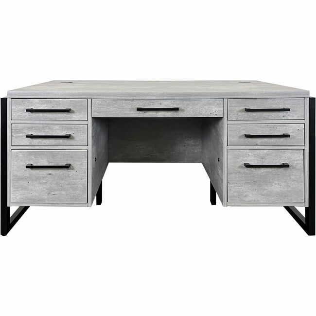 Martin Furniture Desk Double Pedestal MRTIMMN680C
