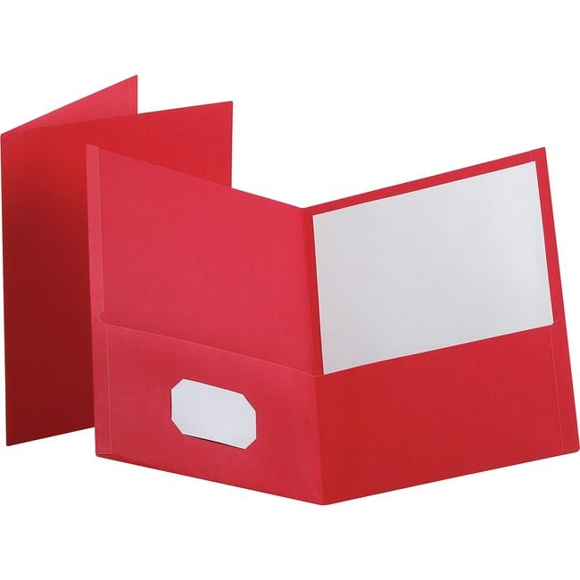 TOPS Products / ACCO legacy Oxford Folder 2-POCKET Letter Red OXF57511