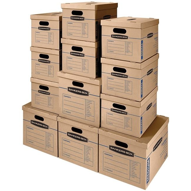 Fellowes Brands Box Moving 8 SMALL/4 MEDIUM FEL7716401