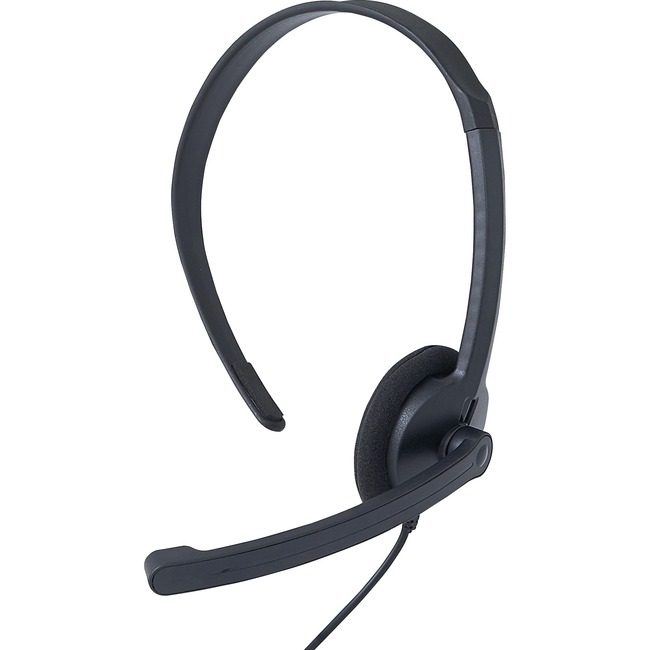 Verbatim Americas Headset Mono Inline Remote VER70722