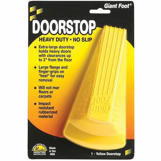 Master Manufacturing Doorstop Gntfoot Yw MAS00966