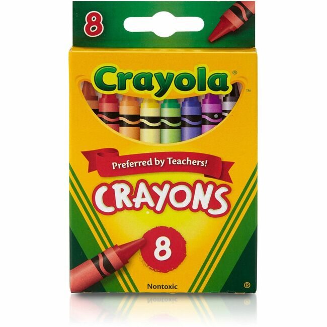 Crayola LLC Crayon 3 5/8" 8 Count CYO52-3008