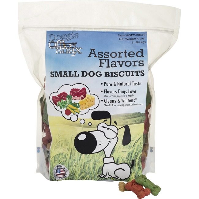 Office Snax Treat Doggie Small 4LB OFX00612
