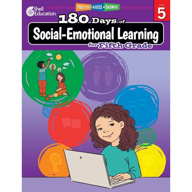 Teacher Created Materials / Shell Education Book 180 DAYS Sel GRADE5 SHL126961