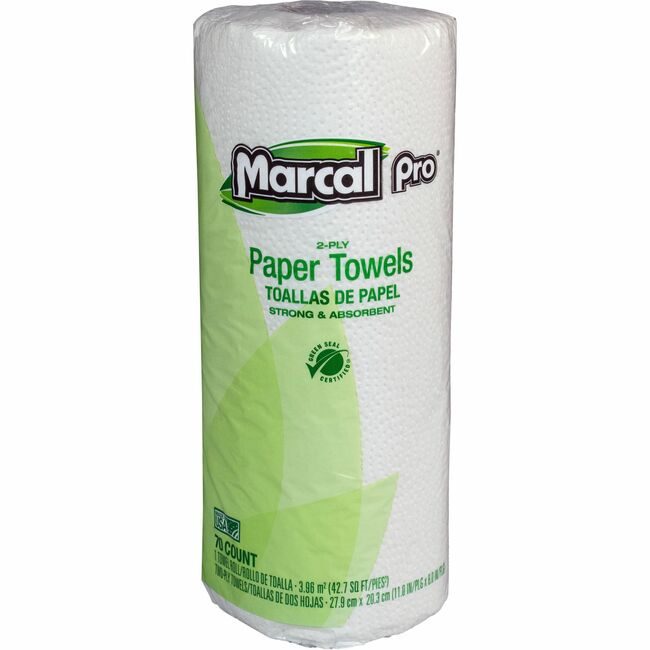 Marcal Pro Marcal Manufacturing, LLC Pro 30 ROLLS 70 SHEET WHITE KRT MRC00630