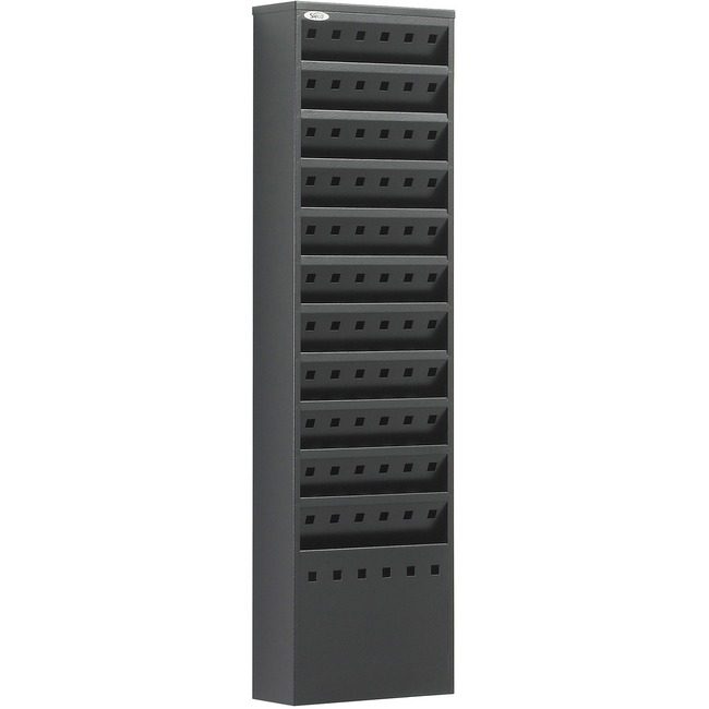 Safco Products Rack Dsply Lit 11PKT Bl SAF4321BL