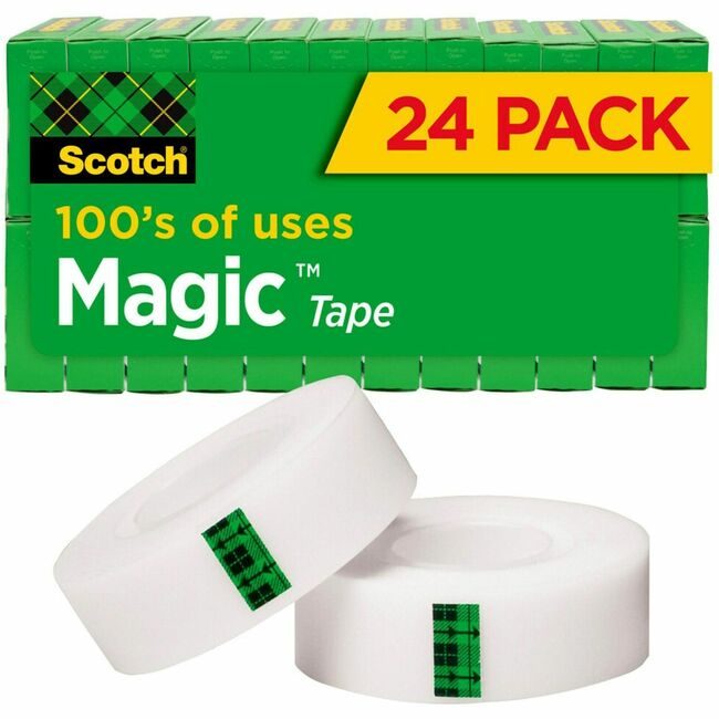 3M Company Tape Invis 3/4"X1000" 24 Pack MMM810K24