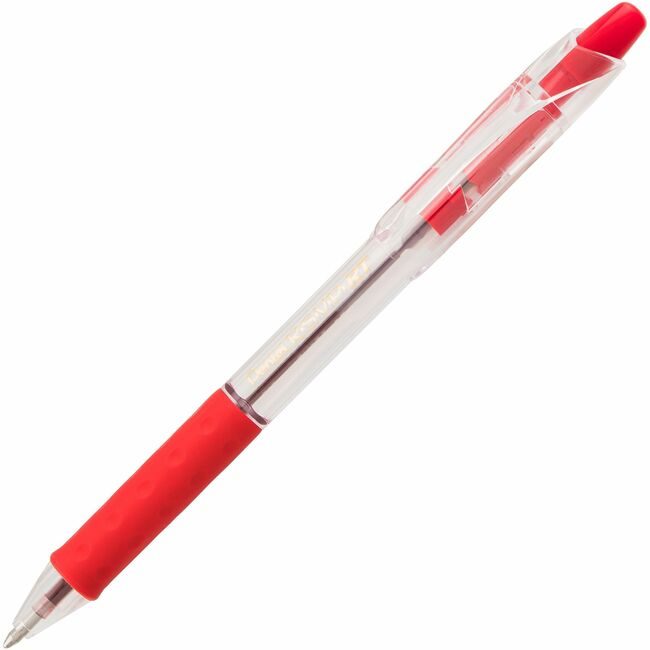 Pentel of America Pen Rsvp Rt Bp Rcy Medium Red Dz PENBK93-B