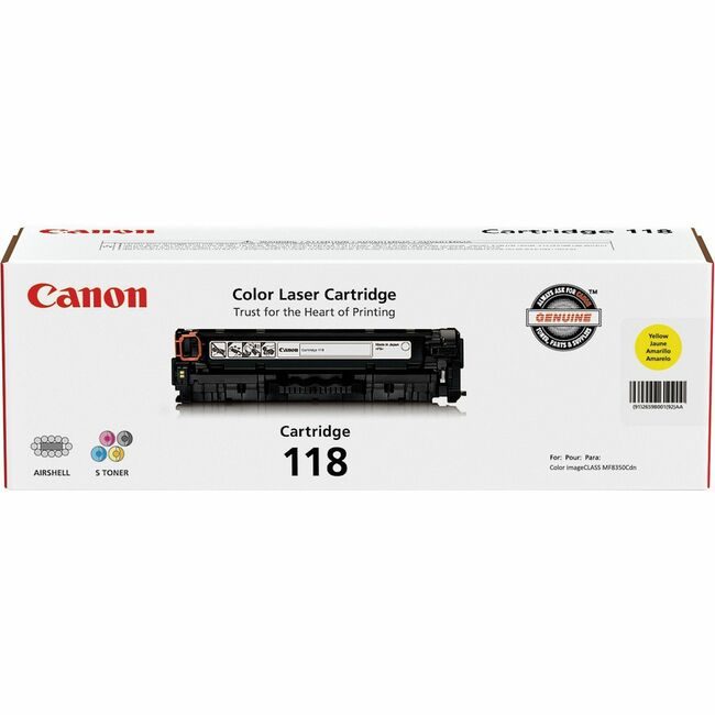 Canon U.S.A. Crtdg Laser Yw CNMCRTDG118-YW