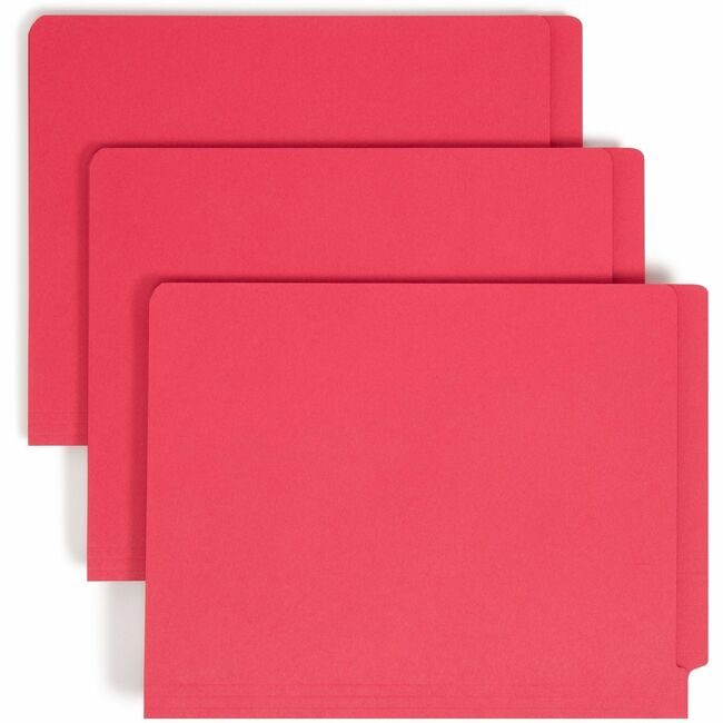Smead Manufacturing Co. Folder File Fastner Letter Red SMD25740