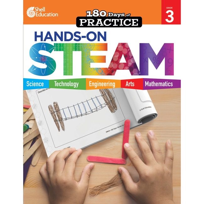 Teacher Created Materials / Shell Education Book Hands-On Steam GRADE 3 SHL29646