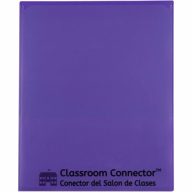 C-Line Products Folder Clsrm Cntr Prpl 25 CLI32009
