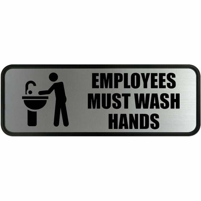 COSCO / Consolidated Stamp Consolidated Stamp Manufacturing COSCO / Sign Employees Must Wa Sv COS098205