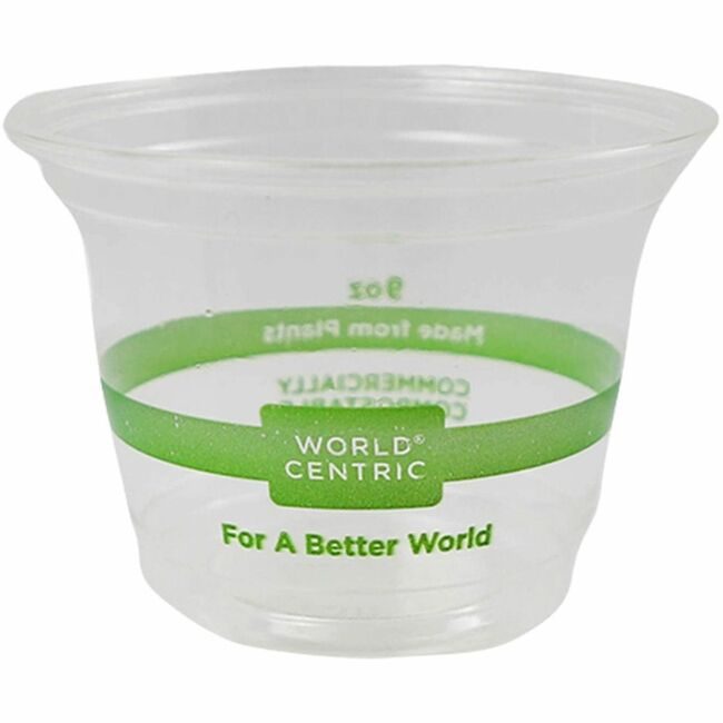 World Centric Cup Cold 9OZ Squat 1000 WORCPCS9Q