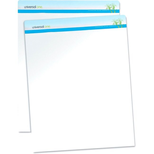 Universal Office Products Pad Easel Plain 2/CT White UNV45600