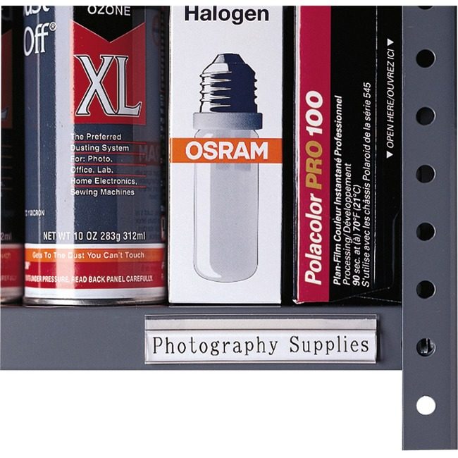 C-Line Products Holder Shelf Label 10 Clear CLI87447