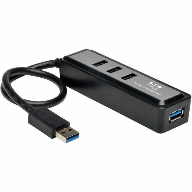 Tripp Lite by Eaton USB Hub 4 PORT 3.0 Black TRPU360004MINI