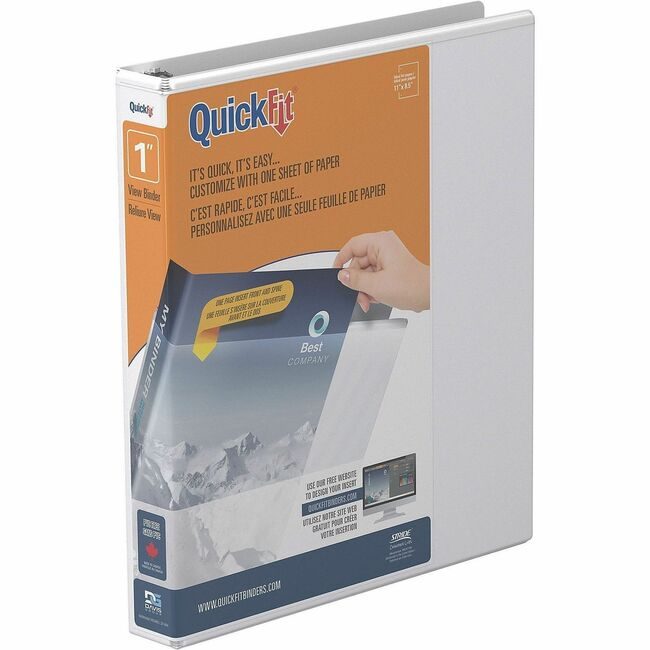 Stride, Inc. Binder Quickfit 1" We STW871100