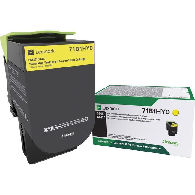 Lexmark International Crtdg CS/X417/517 Hy Yw LEX71B1HY0