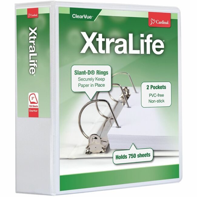 TOPS Products / Cardinal Brands Binder X-Life Dring 3" We CRD26330
