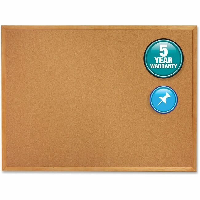ACCO Brands Quartet Board Cork Oakfrm 3X5 QRT305