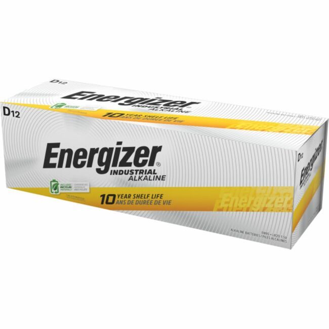 Energizer / Eveready Energizer Holdings / Eveready Battery Alka Indust D 12 Pack EVEEN95CT