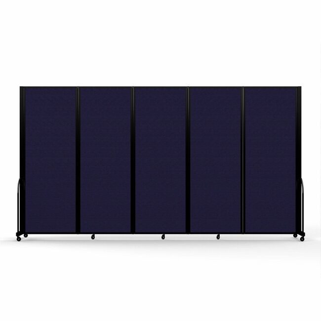 Screenflex Divider 76"HX141"W Ny Bkf SCXFSH765BDV