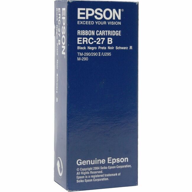 Epson America Ribbon Printer Black TMU295 EPSERC-27B