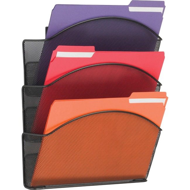 Safco Products Onyx Triple Letter-Size Rack SAF5652BL