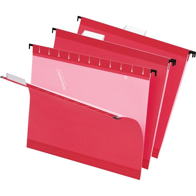 Pendaflex Folder Hanging Letter 1/5 Red PFX415215RED
