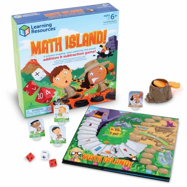 Learning Resources Game Mathisland Add Sub LRNLER5025