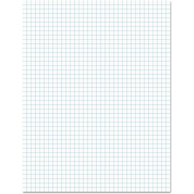 Universal Office Products Pad Gluetop Quad Letter White UNV20631