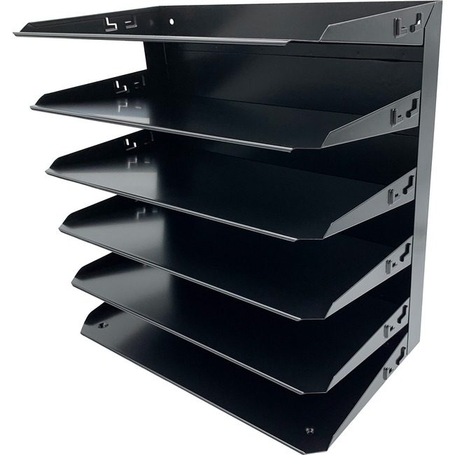 Huron ORGNZR HORZ 6 LGL SLOT Black HURHASZ0153