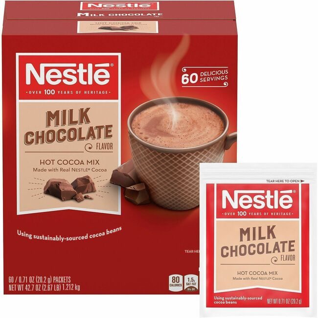Nestlé Coffee mate Cocoa Hot Mlk Chclte .71OZ NES26791CT