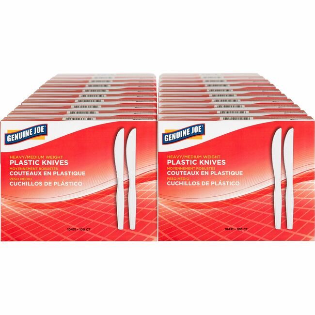 Genuine Joe Knife Hvy Weight Boxed 100C GJO10431CT