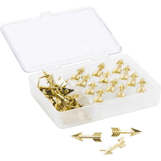 U Brands Pushpin Arrow Gold UBR3083U06-24