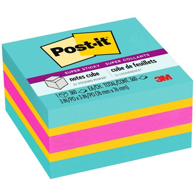 3M Company Note Cube Sprstky Aa 3X3 MMM2027SSAFG