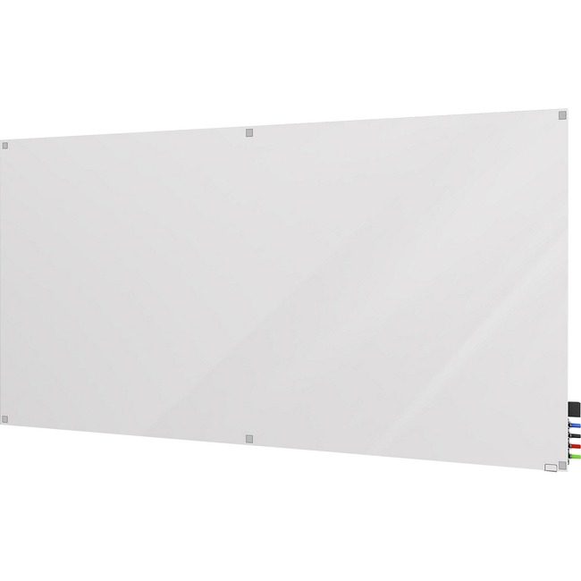 Ghent Manufacturing Board Mag Sq Gl 4X8 White GHEHMYSM48WH
