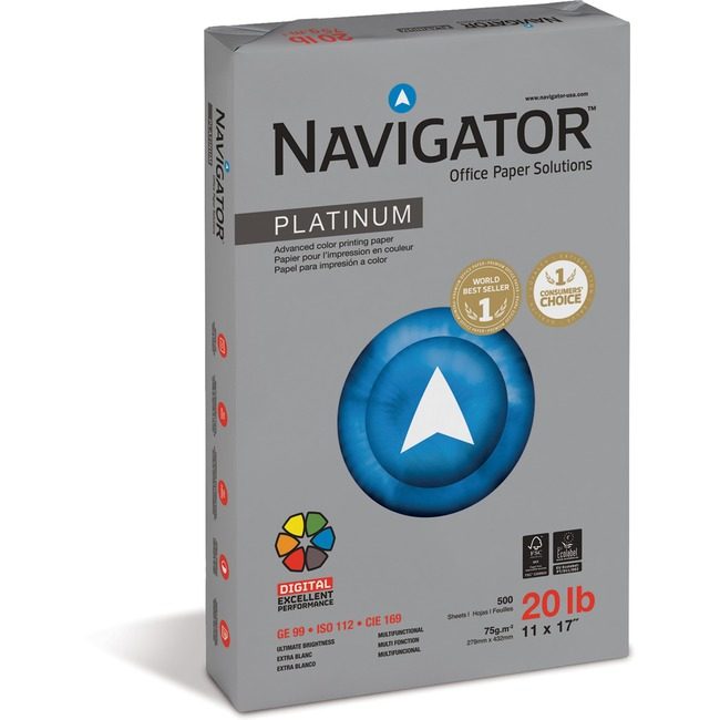 The Navigator Company Discovery Paper Nvgtr 20# 11X17 99BRT SNANPL1720