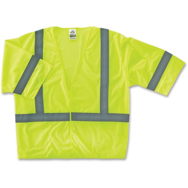Ergodyne Vest Cls 3 Ecmy 2XL/3XL Lme EGO22027