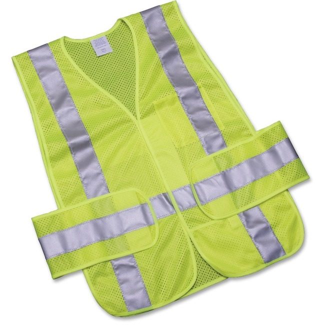 Varies / verify SKU SKU-LEVEL VERIFICATION REQUIRED Vest Safety Lime/Slvr Osfa NSN5984875