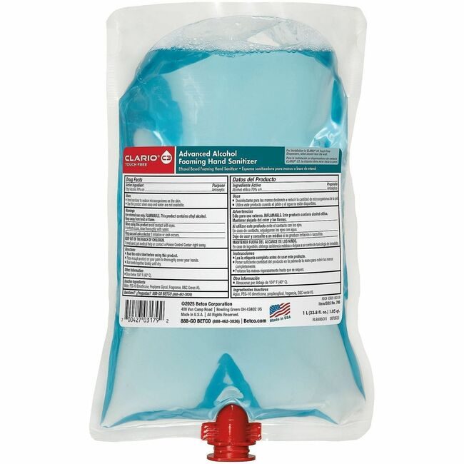 Betco Corporation Refill C3 Tf Alc Foam BET795H200