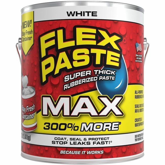 Swift Response, LLC Flex Seal Paste Max 12LB White FLXPFSMAXWHT01
